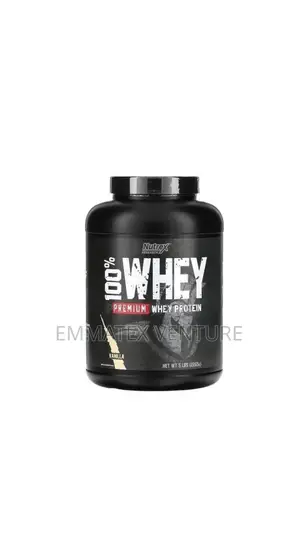Nutrex Research 100% Premium Whey Protein, Vanilla 5 LBS