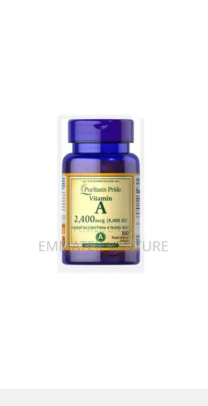 Puritan's Pride Vitamin a 8000IU. Essential for Good Vision