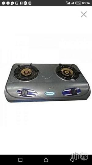 Thermocool Double Burner Gas Cooker TEFLON