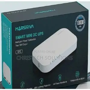 Masriva - Mini Dc Ups 18w Kp2 - 10000mah