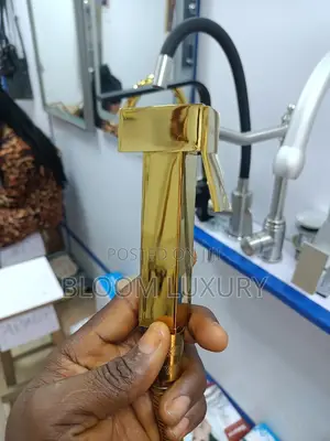 Quality Glossy Gold Bidet Sprayer (Shattaf)