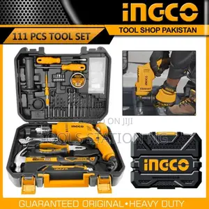 111pcs Tools Box Set With Drilling Machine