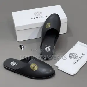 Versace Leather Half Shoe