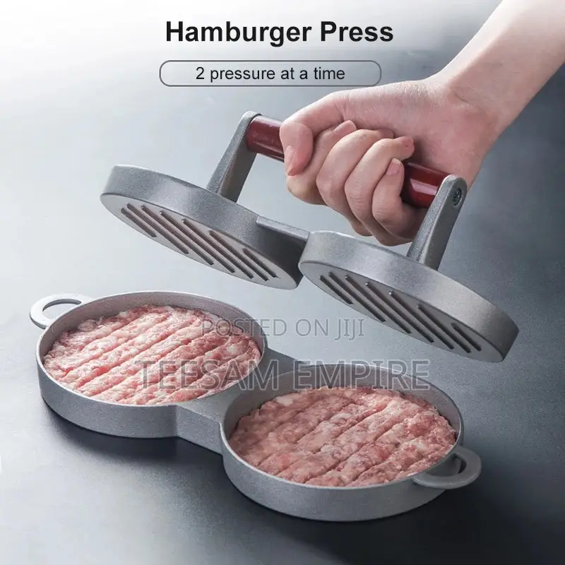 Round Shape Hamburger Press