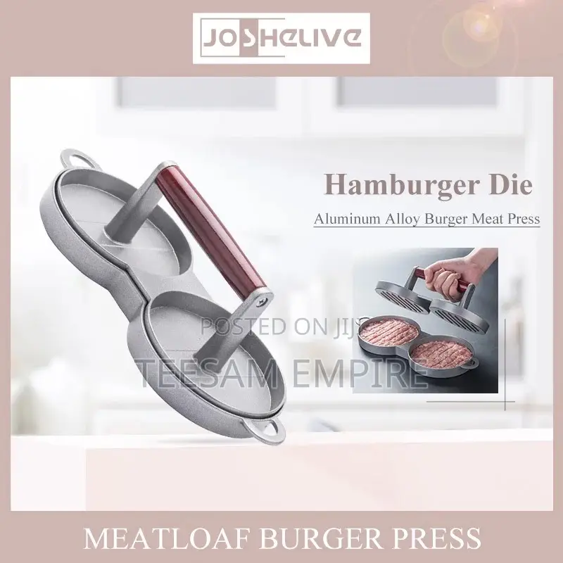 Round Shape Hamburger Press