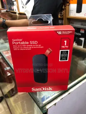 Sandisck 1tb SSD External Hard Drive/800mbs
