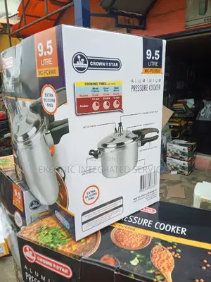 Aluminum Pressure Cooker 9.5 Litre