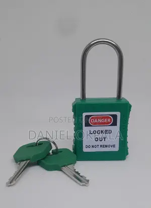 Steel Shackle Safety Padlock