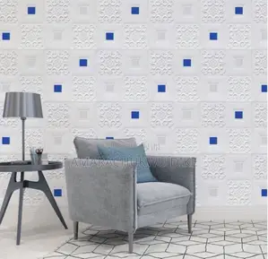3d Quality Thick Foam Self Adhesive Wallpaper Wall Design