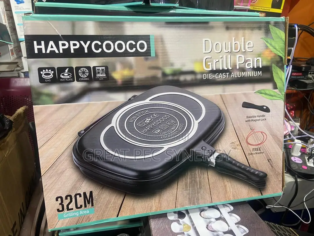 32cm Double Grill Pan