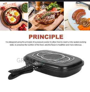 32cm Double Grill Pan
