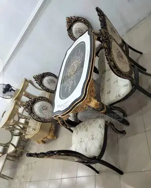 Top Quality Imported Luxury Royal Dining Table Set