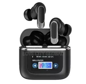 New Bluetooth TWS ANC Earphones With Controllable HD Display