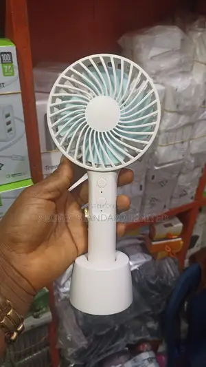 Rechargeable Hand Fan With Wireless Speaker