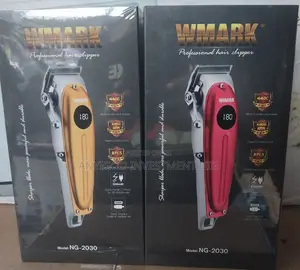 All Metal Rechargeable Clipper With Digital Light 2030