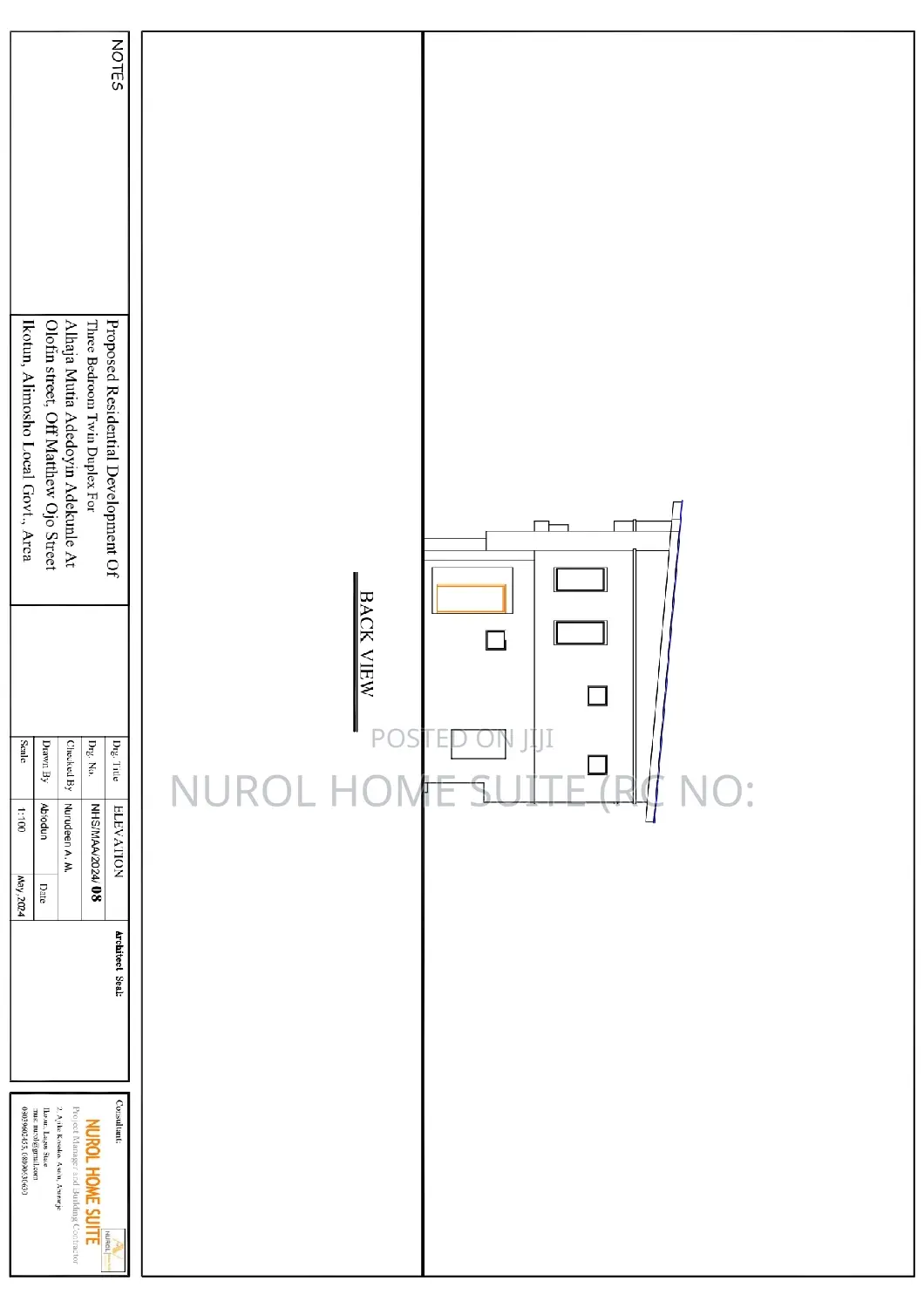 Architecture Construction Working Drawing and Visualization