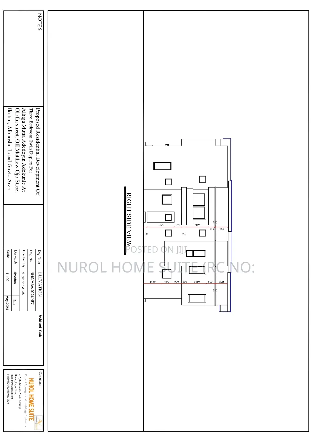 Architecture Construction Working Drawing and Visualization