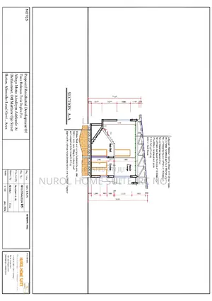 Architecture Construction Working Drawing and Visualization