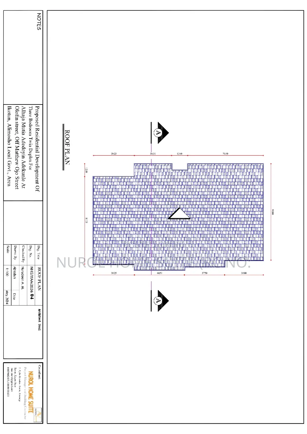 Architecture Construction Working Drawing and Visualization