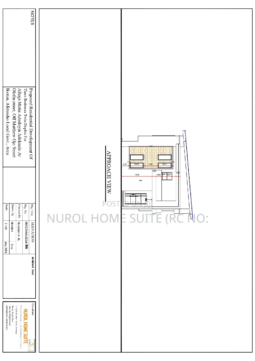 Architecture Construction Working Drawing and Visualization