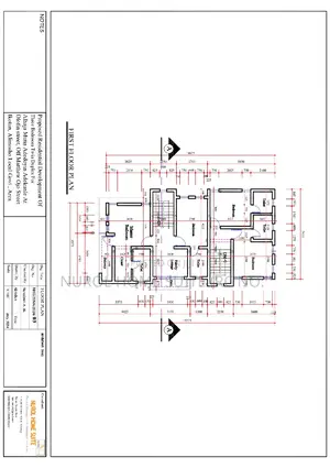 Architecture Construction Working Drawing and Visualization