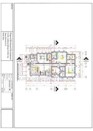 Architectural Detailed Working Drawing
