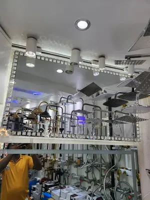 700by1200 Crystal Designed Led Mirror With Bluetooth