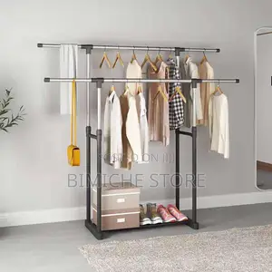 Double Pole With Extendable Rod