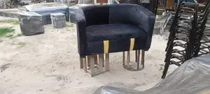 Black Beautiful Bucket Chair
