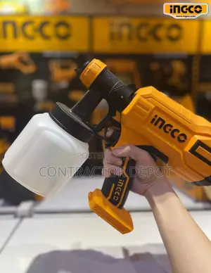 Ingco Lithium-Ion Cordless Spray Gun 20v INDUSTRIAL