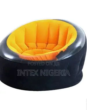 Intex Inflatable Empire Chair Inflatable Lounger - Yellow