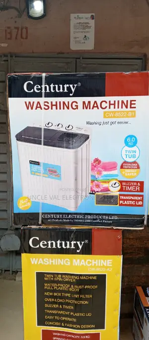 Century 6kg Twin Tub Washing Machine