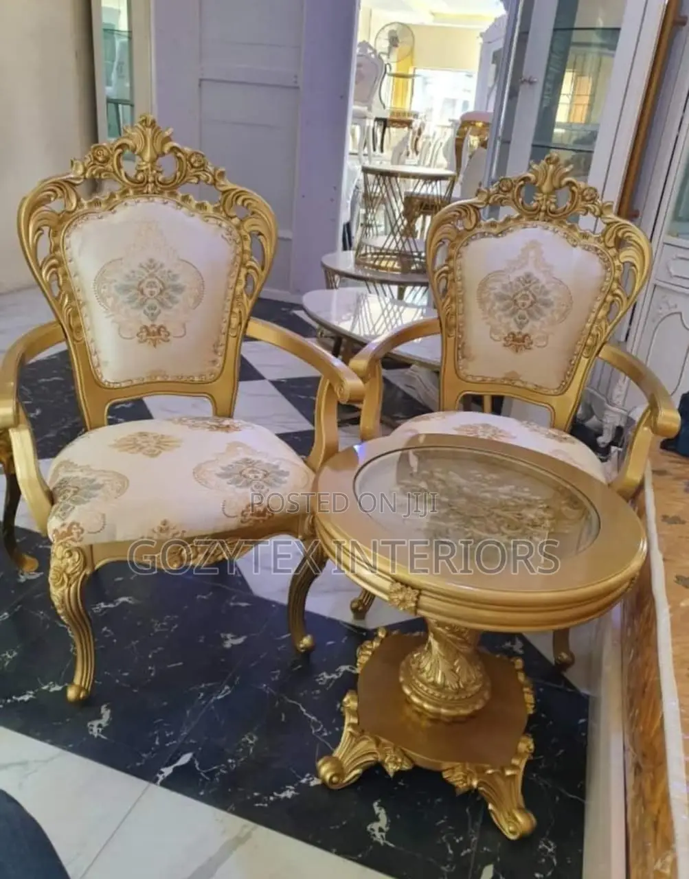 Console Chair and Table