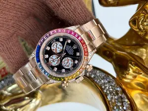 Original Rolex Chronograph Gold Chain Watch Is Available