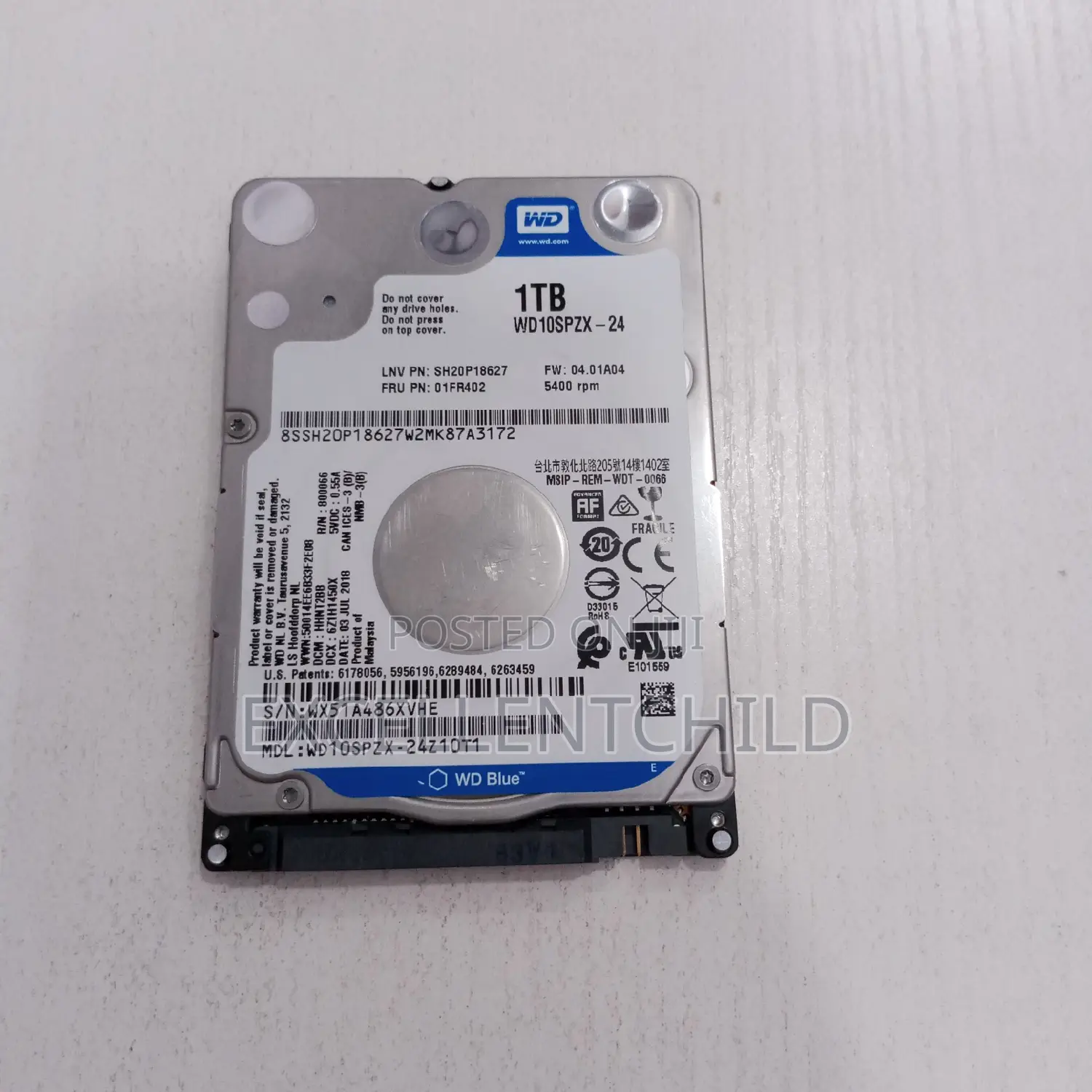 For Storage 1tb SATA HDD Laptop