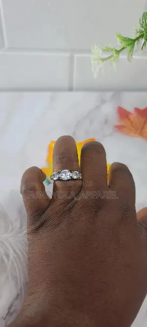 Engagement Ring Silver