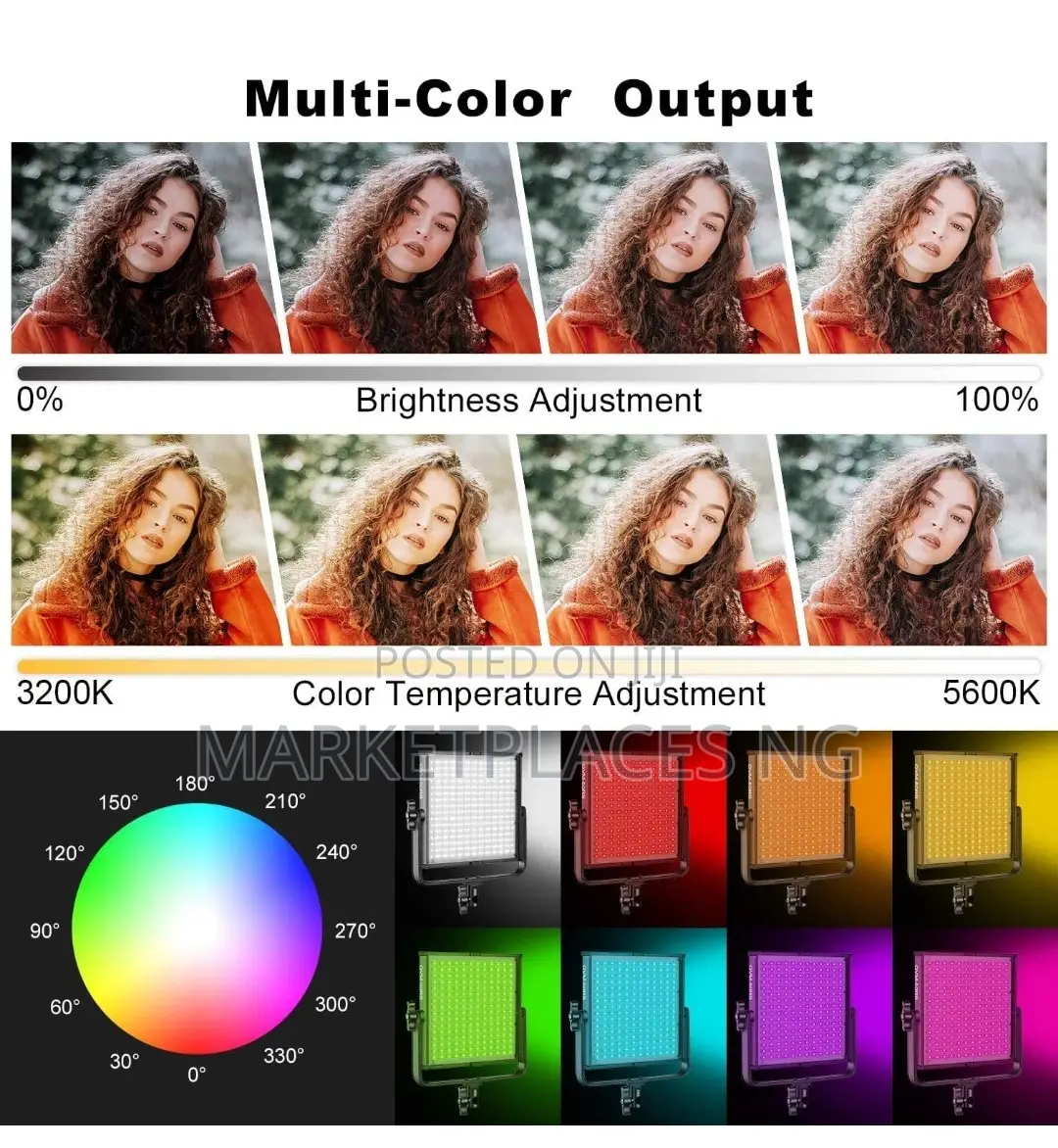 GVM 50rs LED Video Light
