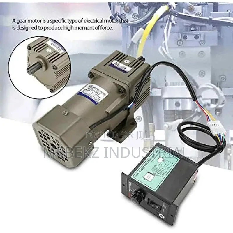 Stepper Induction Motor With Speed Controller