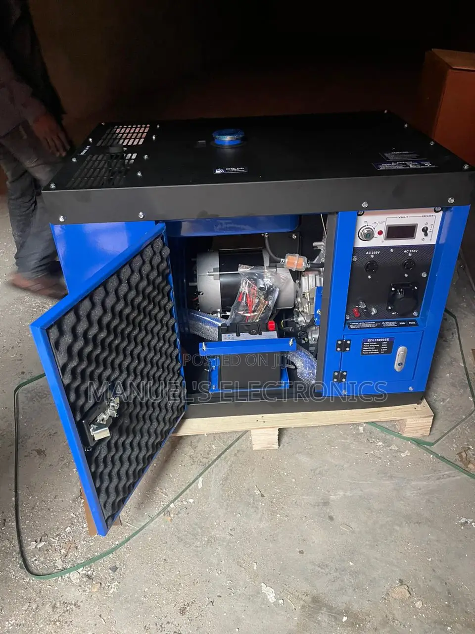 12kva Yamaha Diesel Soundproof Generator 100% Copper Coil