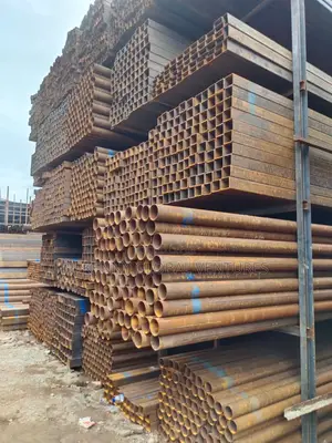 Thick Mile Steel Pipes Available ( Round and Square )