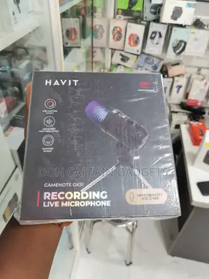 Havit Gamenote Gk51 Recording Live Microphone Podcast