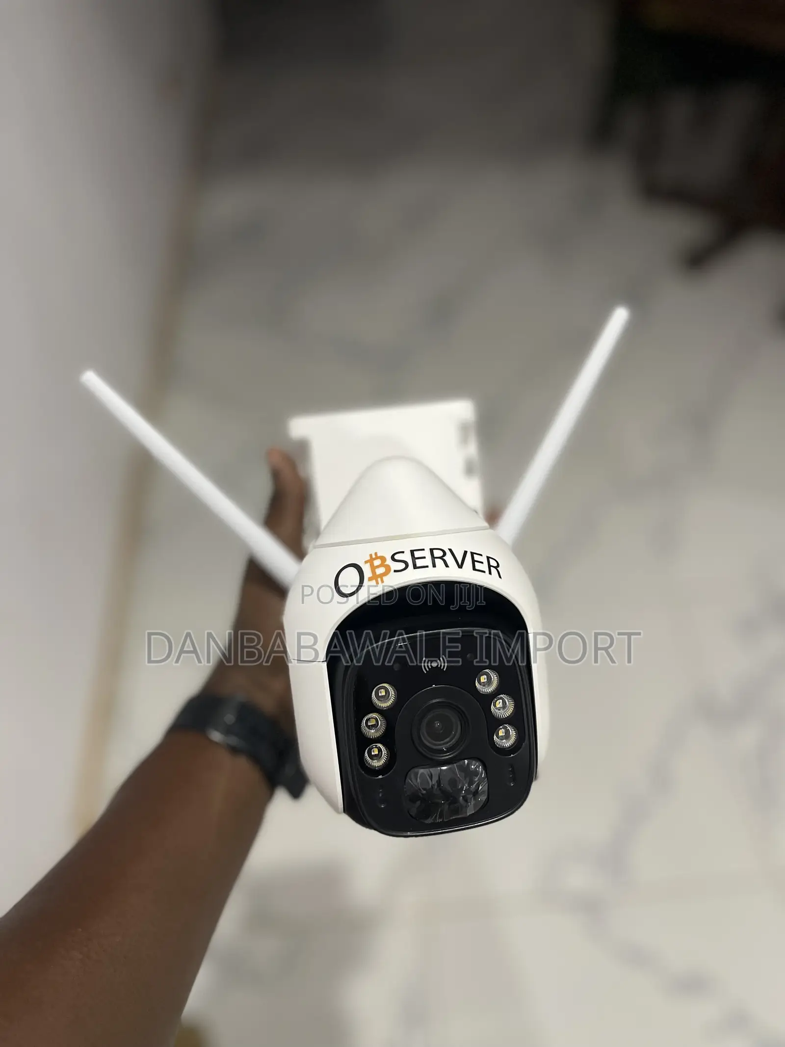 Observer Ultra HD Single Lens CCTV Security Camera.
