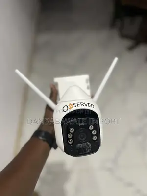 Observer Ultra HD Single Lens CCTV Security Camera.