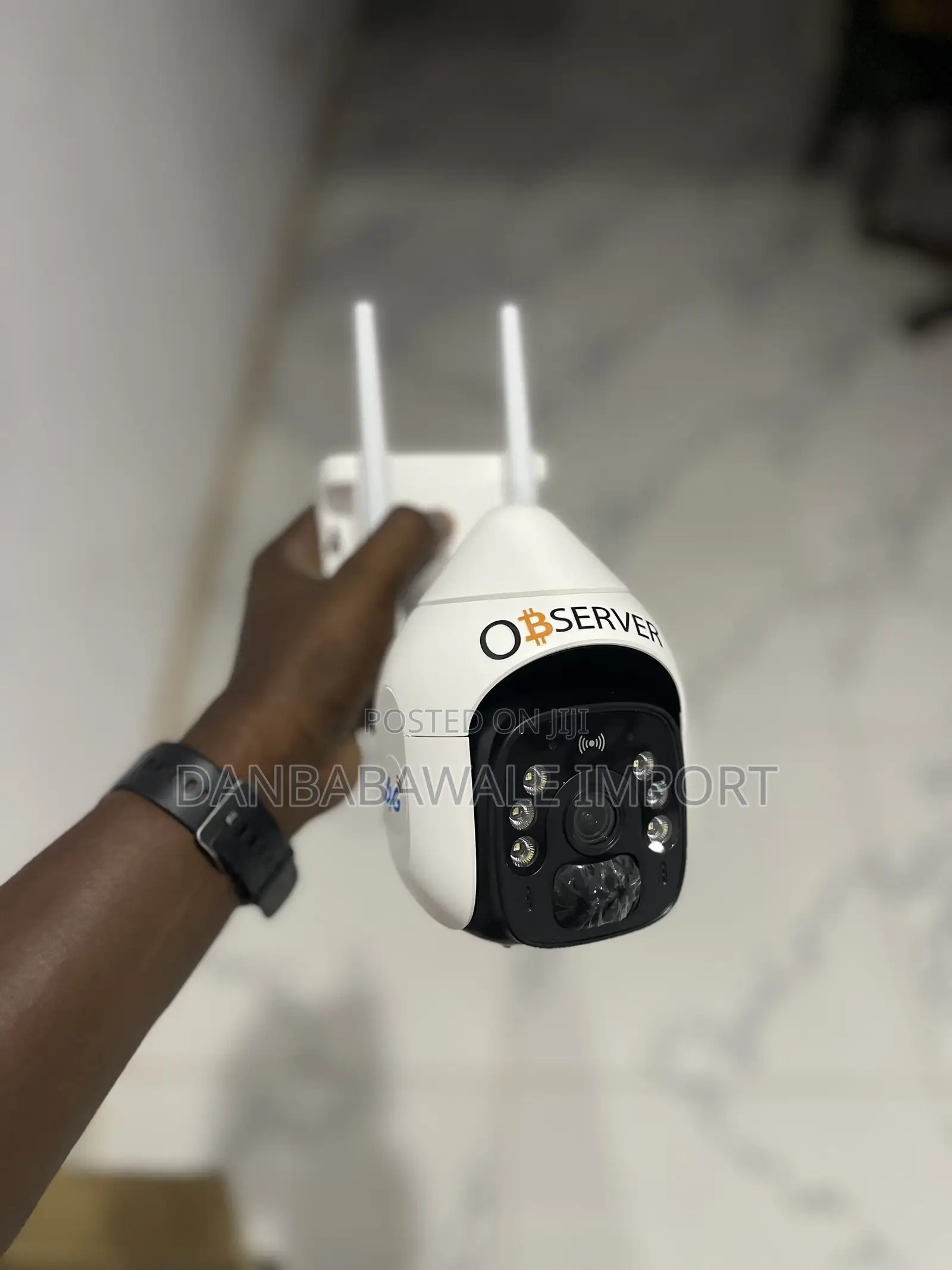 Observer Ultra HD Single Lens CCTV Security Camera.