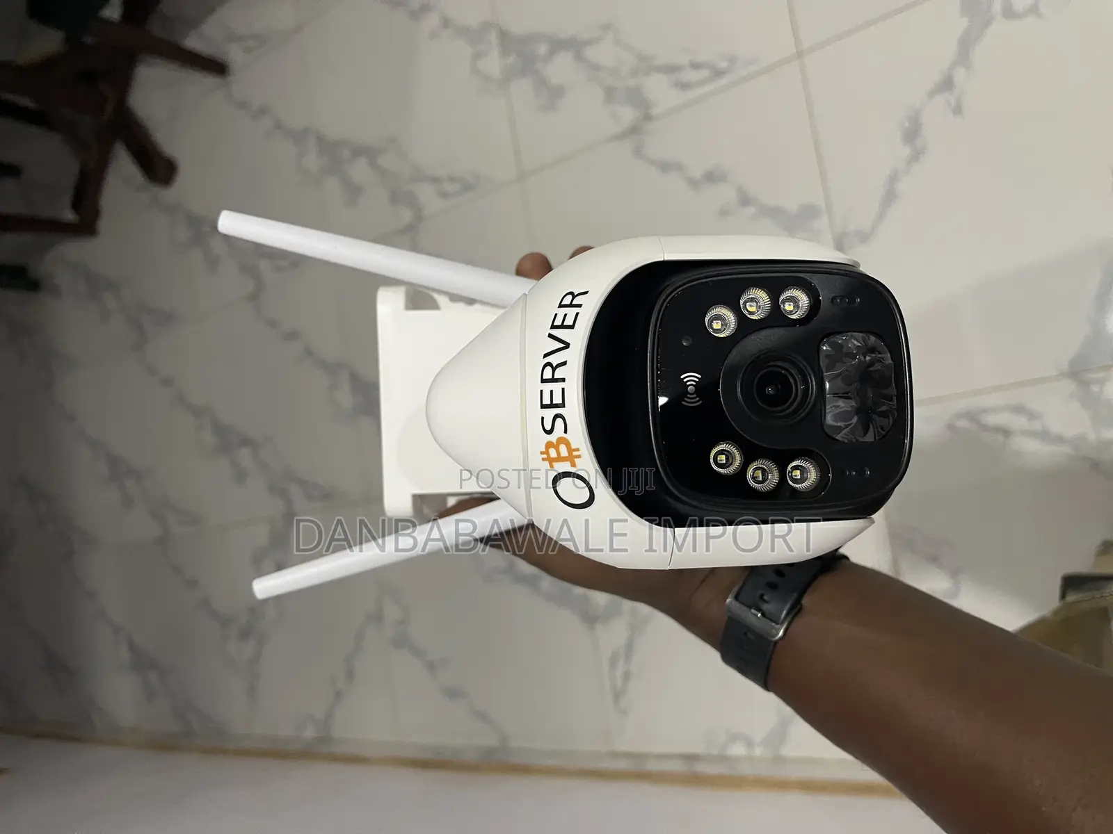 Observer Ultra HD Single Lens CCTV Security Camera.