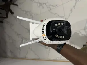 Observer Ultra HD Single Lens CCTV Security Camera.
