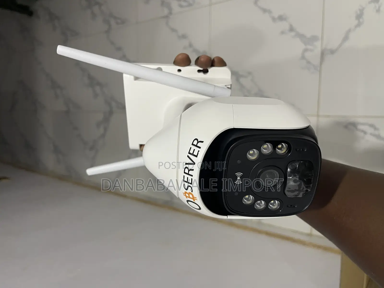 Observer Ultra HD Single Lens CCTV Security Camera.
