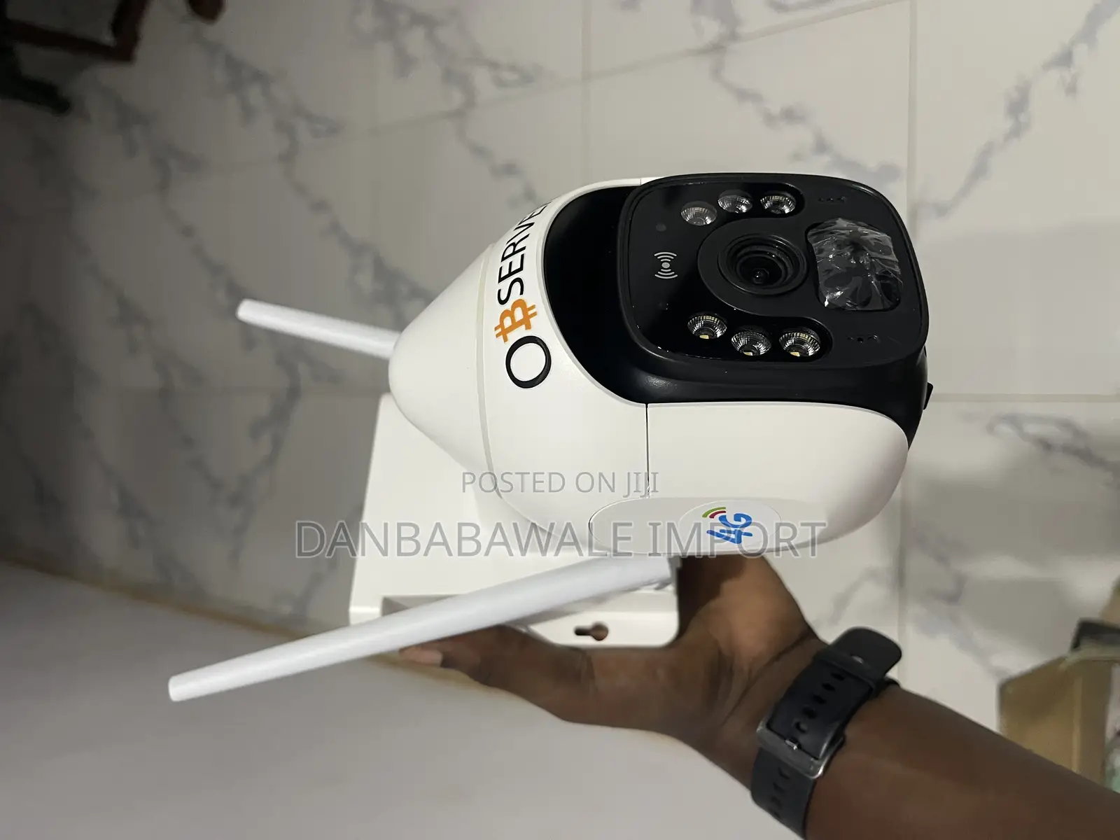 Observer Ultra HD Single Lens CCTV Security Camera.