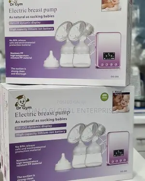 Double Electric Breast Pump (Dr Gym)