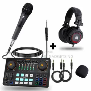Maono E2 Soundcard X Maono Dynamic Streaming Set